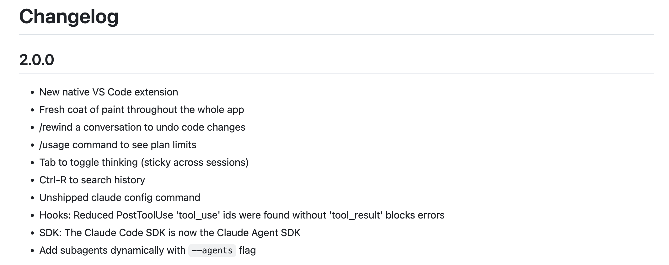 Claude Code 2.0 and Sonnet 4.5